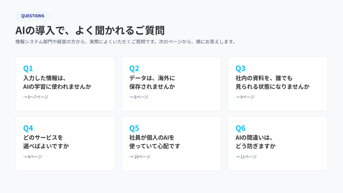 資料の中身の見本